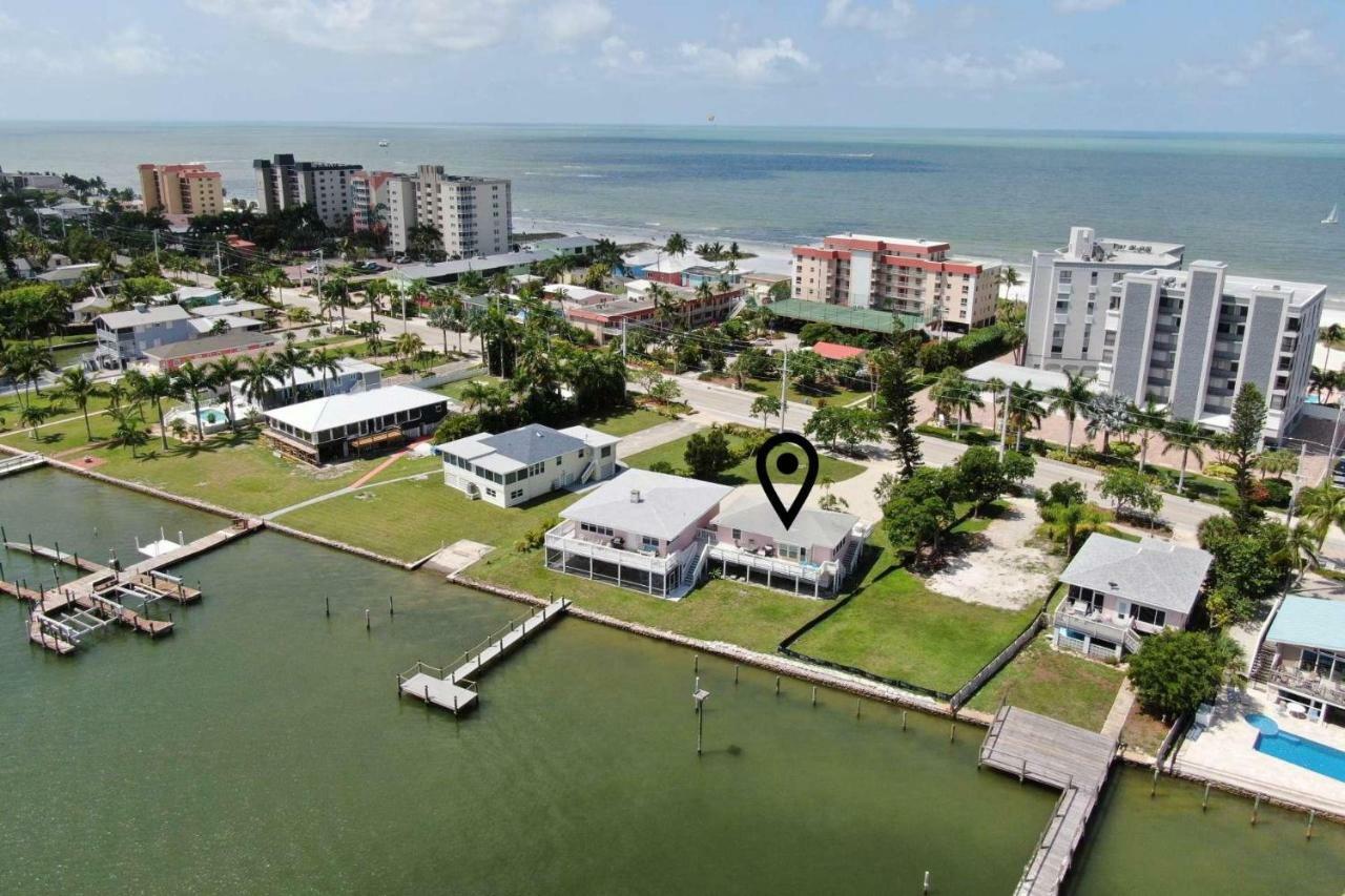Estero Island Apartment With Boat Dock Fort Myers Beach Exterior photo